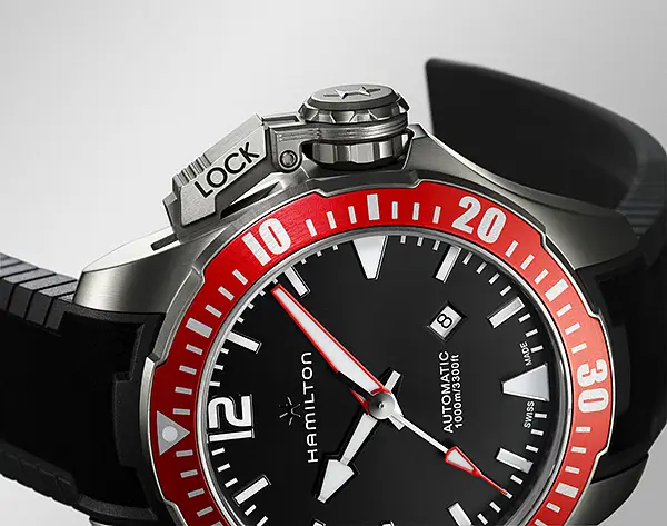 Hamilton Khaki Navy Frogman Titanium Tự động H77805335