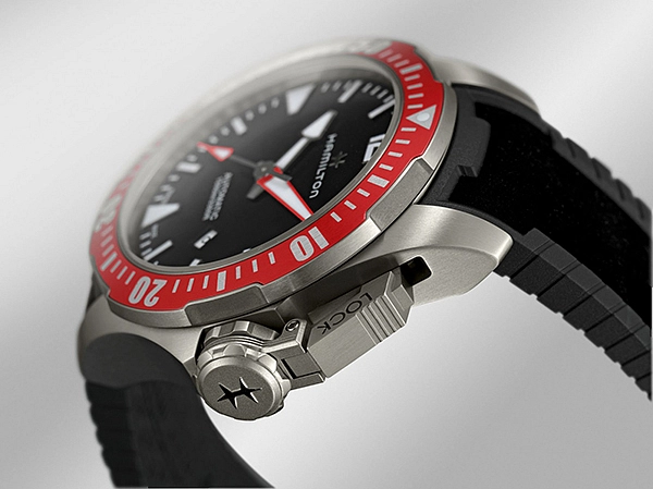 Hamilton Khaki Navy Frogman Titanium Tự động H77805335