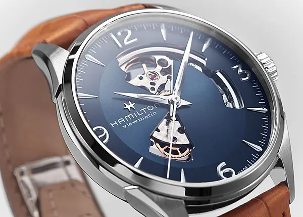 Hamilton Jazzmaster Open Heart Tự động H32705541