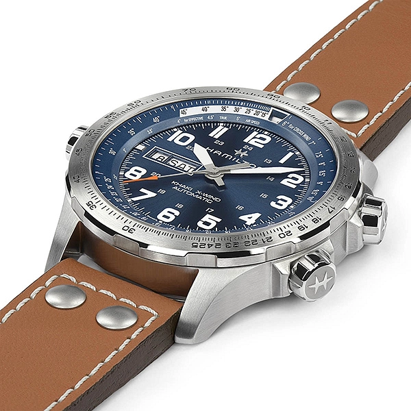 Hamilton Khaki Aviation X-Wind Ngày và Ngày trong Tuần H77765541