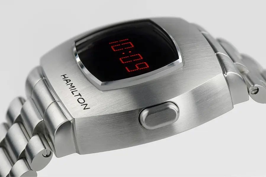 Hamilton American Classic PSR Đồng hồ kỹ thuật số thạch anh H52414130