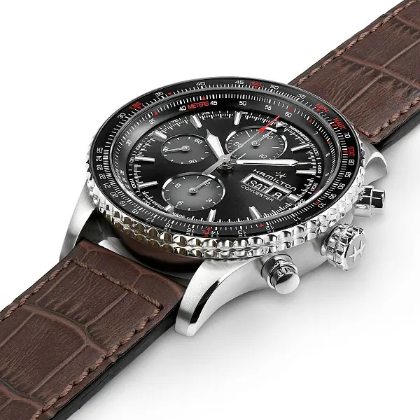 Hamilton Khaki Aviation Converter Đồng hồ bấm giờ tự động H76726530