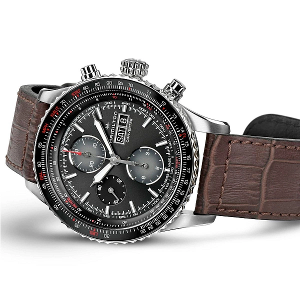 Hamilton Khaki Aviation Converter Đồng hồ bấm giờ tự động H76726530