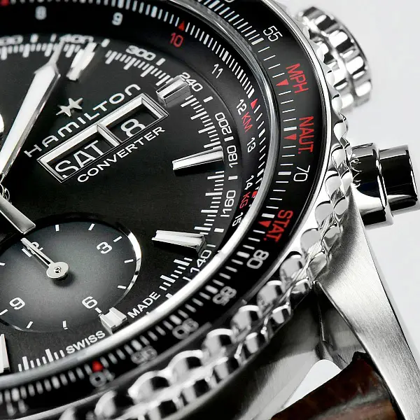 Hamilton Khaki Aviation Converter Đồng hồ bấm giờ tự động H76726530