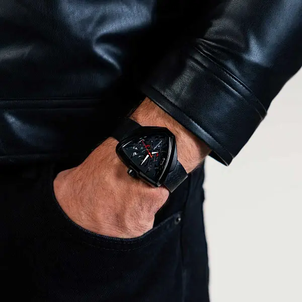 Hamilton Ventura Elvis80 Xe hơi khung xương H24535332