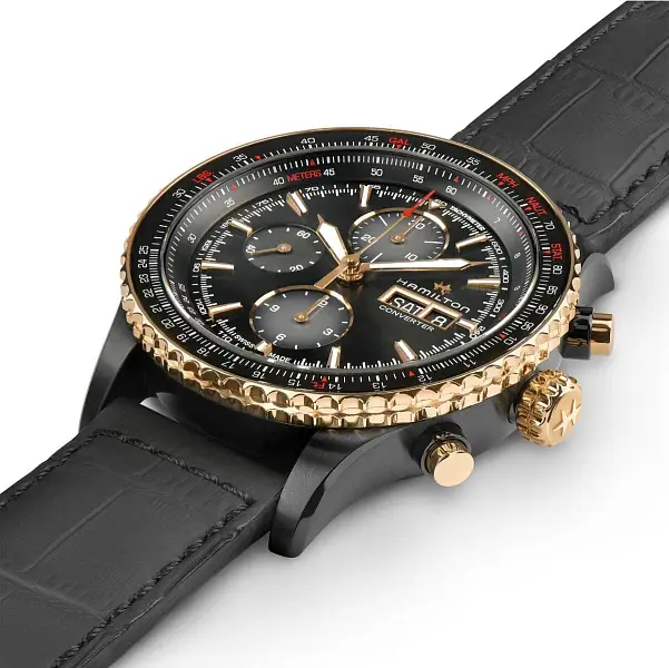 Hamilton Khaki Aviation Converter Đồng hồ chronograph tự động H76736730