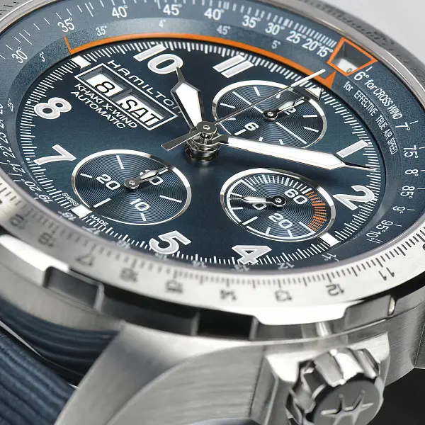Hamilton Khaki Aviation X-Wind Đồng hồ tự động chronograph 45mm H77906940