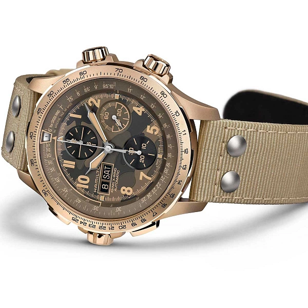 Hamilton Khaki Aviation X-Wind Đồng hồ bấm giờ tự động H77916920