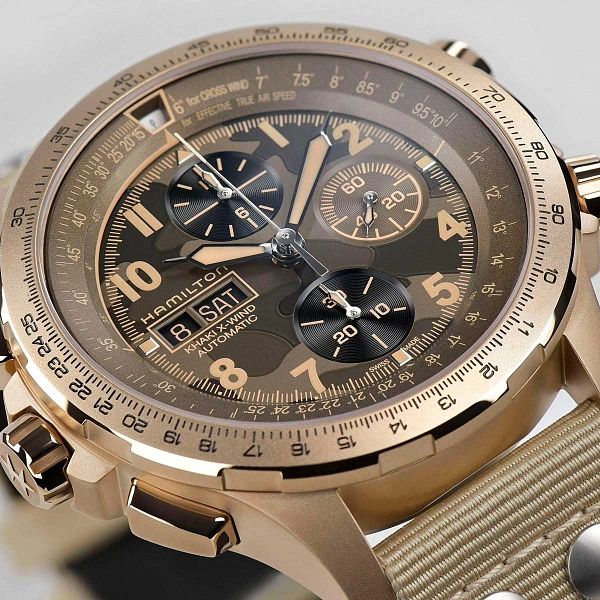 Hamilton Khaki Aviation X-Wind Đồng hồ bấm giờ tự động H77916920