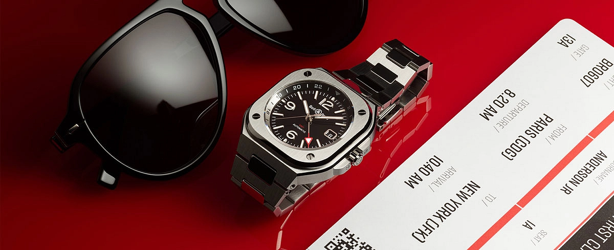 Bell &amp; Ross BR 05 GMT BR05G-BL-ST/SST