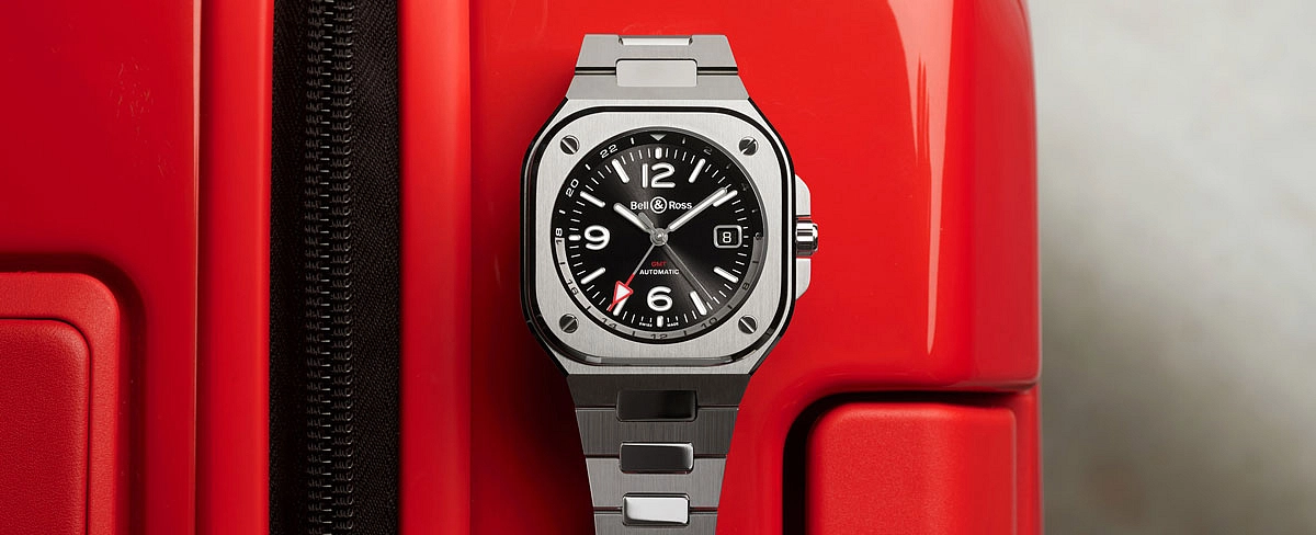 Bell &amp; Ross BR 05 GMT BR05G-BL-ST/SST