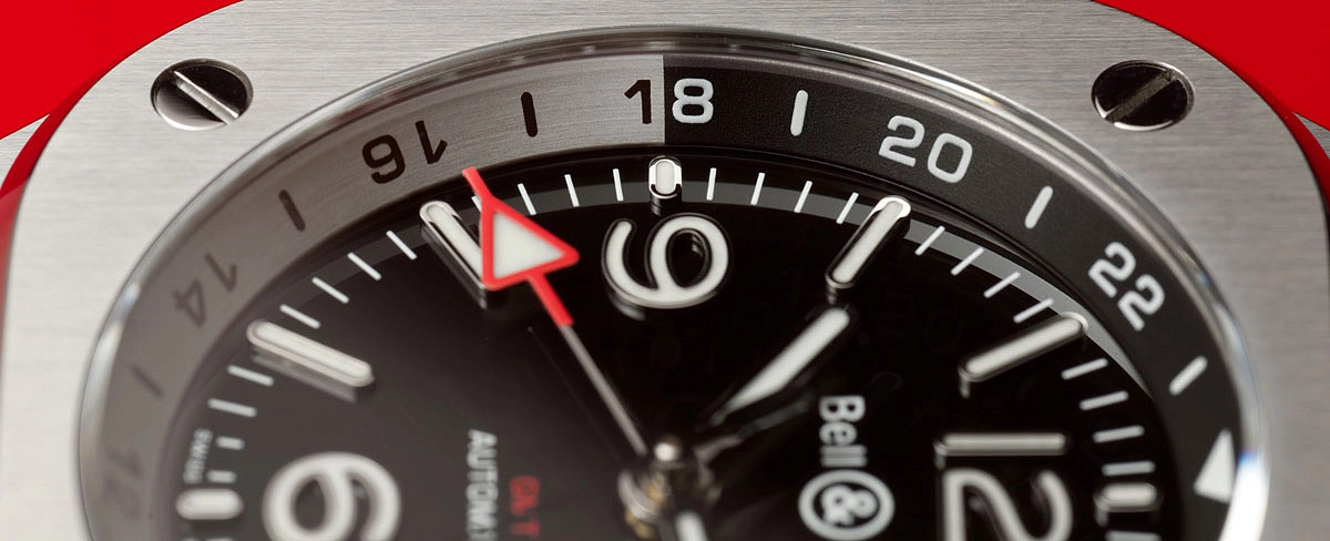 Bell &amp; Ross BR 05 GMT BR05G-BL-ST/SRB