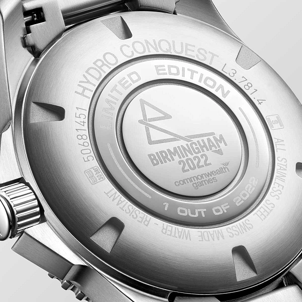Longines HydroConquest XXII Đại hội Thể thao Khối Thịnh vượng chung L3.781.4.59.6