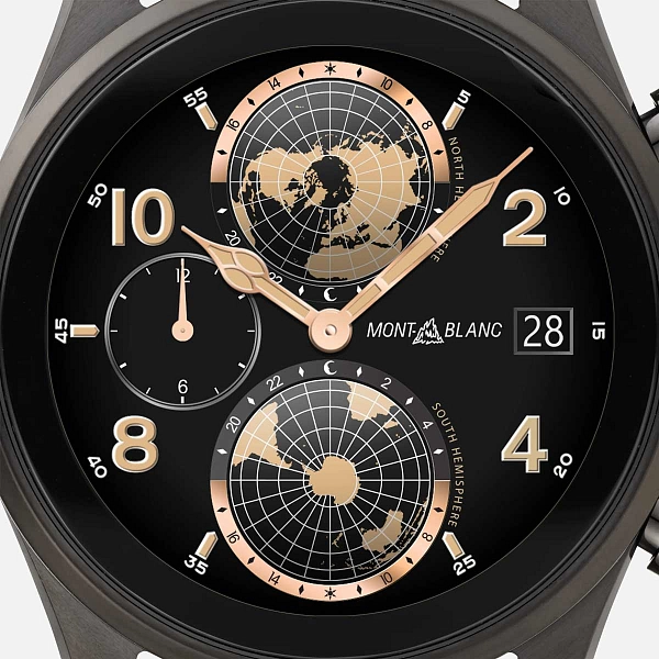 Đồng hồ thông minh Montblanc Summit 3 - Màu đen titan 129267