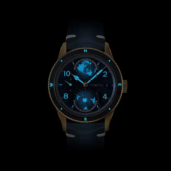 Montblanc 1858 Geosphere 0 Oxygen Phiên bản giới hạn 129415