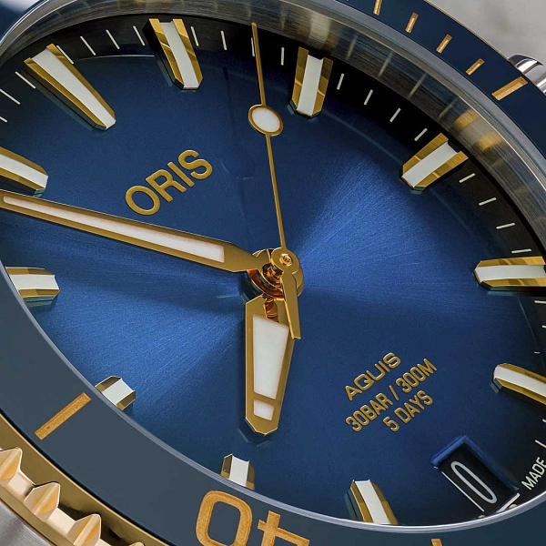 Oris Aquis Date Calibre 400 01 400 7769 6355-07 8 22 09PEB