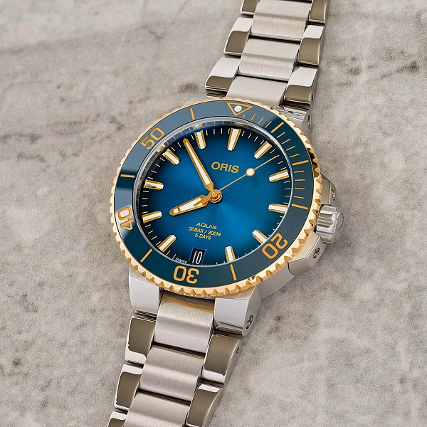 Oris Aquis Date Calibre 400 01 400 7769 6355-07 8 22 09PEB