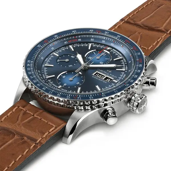 Hamilton Khaki Aviation Converter Đồng hồ chronograph tự động H76746540