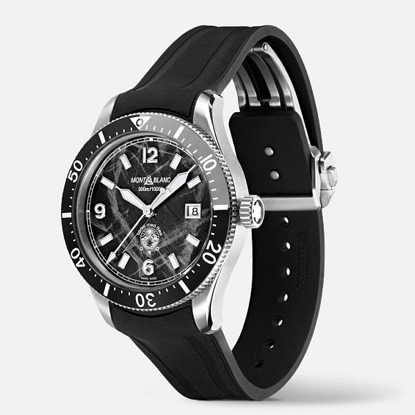 Montblanc 1858 Iced Sea Tự động hiển thị ngày 129372