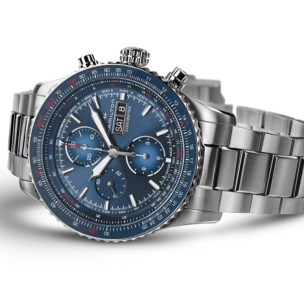 Hamilton Khaki Aviation Converter Đồng hồ chronograph tự động H76746140