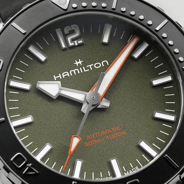 Hamilton Khaki Navy Frogman Tự động H77455360