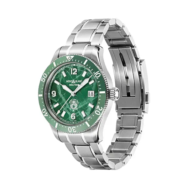 Montblanc 1858 Iced Sea Tự động hiển thị ngày 129373