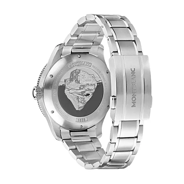 Montblanc 1858 Iced Sea Tự động hiển thị ngày 129373