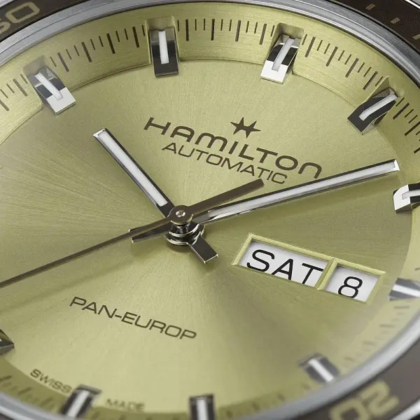 Hamilton American Classic Pan Europ Ngày và Ngày trong Tuần H35445860