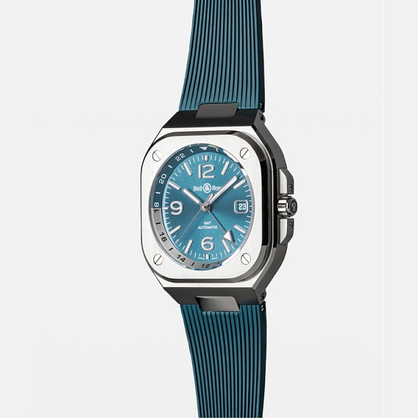 Bell &amp; Ross BR 05 GMT Xanh Bầu Trời BR05G-PB-ST/SRB
