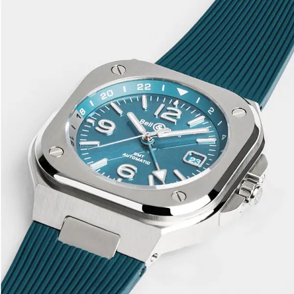 Bell &amp; Ross BR 05 GMT Xanh Bầu Trời BR05G-PB-ST/SRB