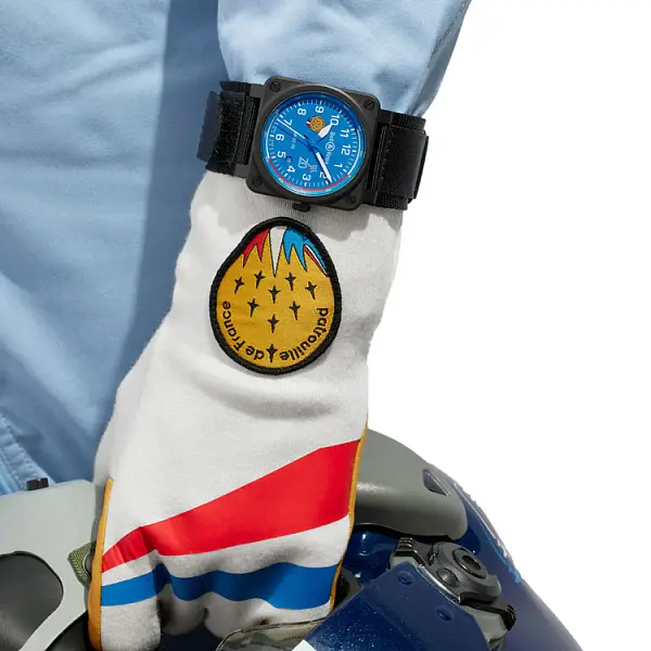 Bell &amp; Ross BR 03-92 Patrouille de France Kỷ niệm 70 năm BR0392-PAF7-CE/SCA