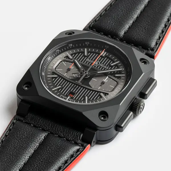 Bell &amp; Ross BR 03-94 Blacktrack BR0394-BTR-CE/SCA