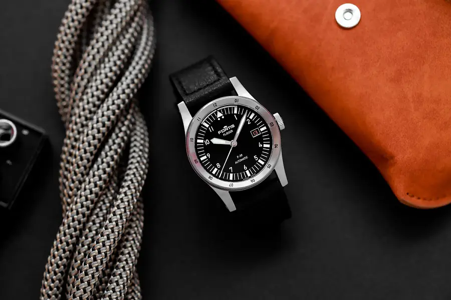 Fortis Flieger F-39 Đen trên dây đeo phi công F4220016