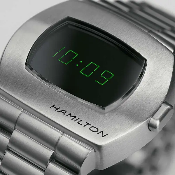 Hamilton American Classic PSR Đồng hồ kỹ thuật số thạch anh H52414131