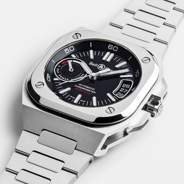 Bell &amp; Ross BR-X5 Thép Đen BRX5R-BL-ST/SST
