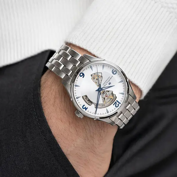 Hamilton Jazzmaster Mặt Trái Tim Hở H32705152