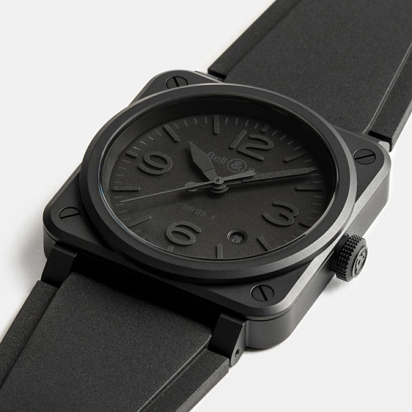 Bell &amp; Ross BR 03 Phantom BR03A-PH-CE/SRB
