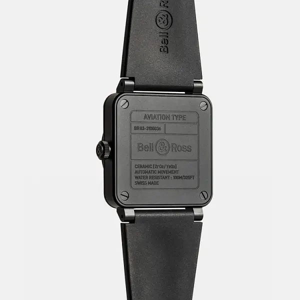 Bell &amp; Ross BR 03 Phantom BR03A-PH-CE/SRB