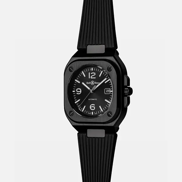 Bell &amp; Ross BR 05 Đen Gốm BR05A-BL-CE/SRB