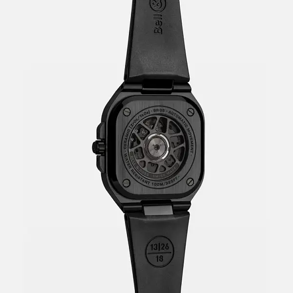 Bell &amp; Ross BR 05 Đen Gốm BR05A-BL-CE/SRB