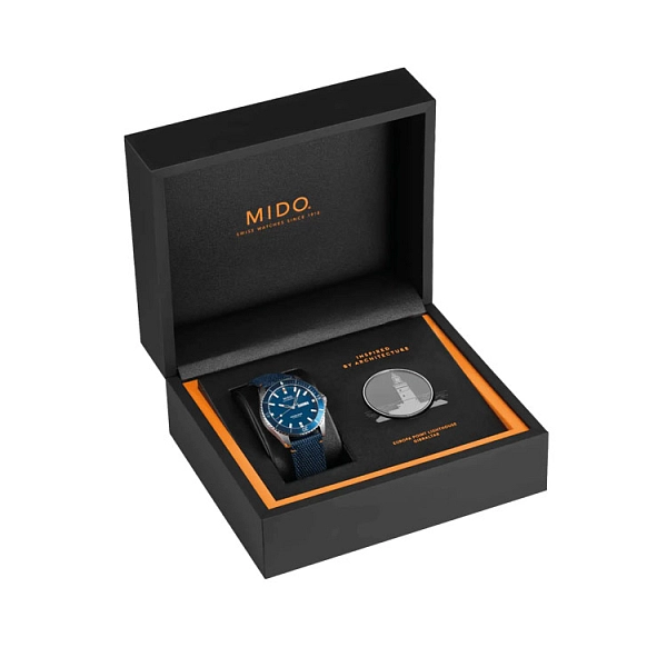 Mido Ocean Star Kỷ niệm 20 năm lấy cảm hứng từ kiến trúc M026.430.17.041.01