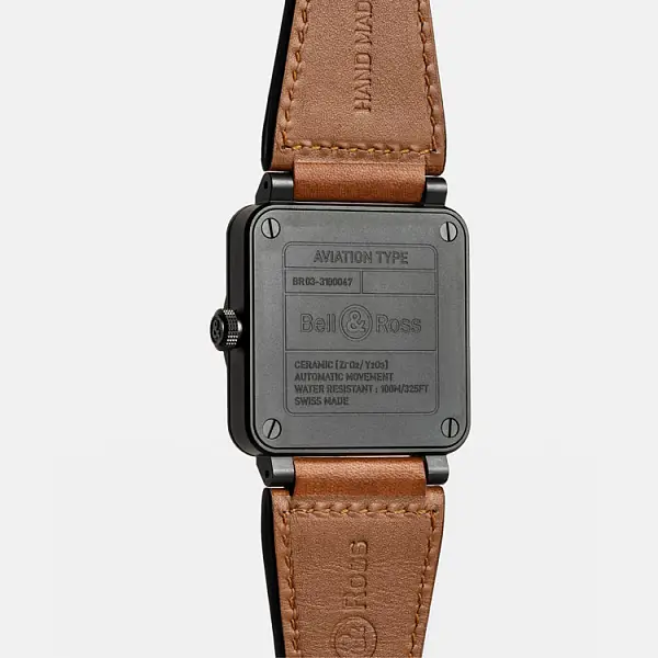 Bell &amp; Ross BR-03 Heritage BR03A-HER-CE/SCA