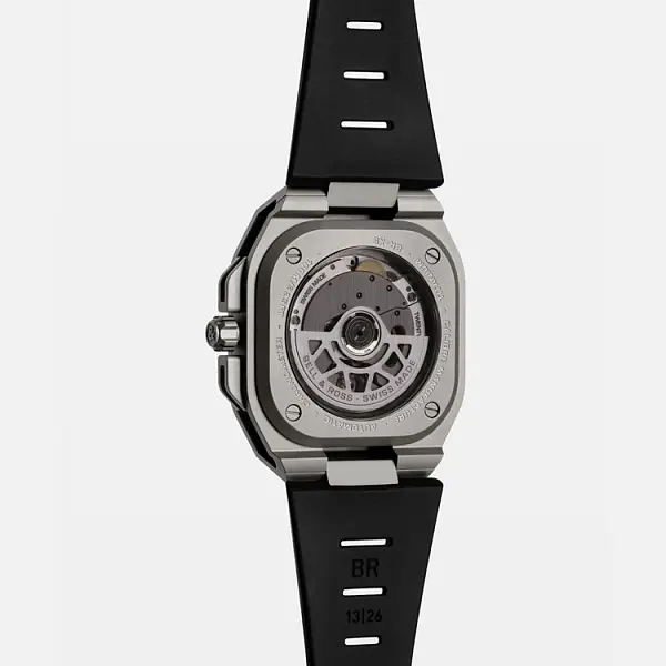 Bell &amp; Ross BR-X5 Titanium Đen BRX5R-BL-TI/SRB