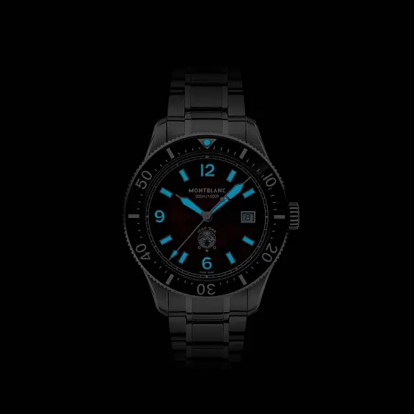 Montblanc Iced Sea Tự động hiển thị ngày 132291