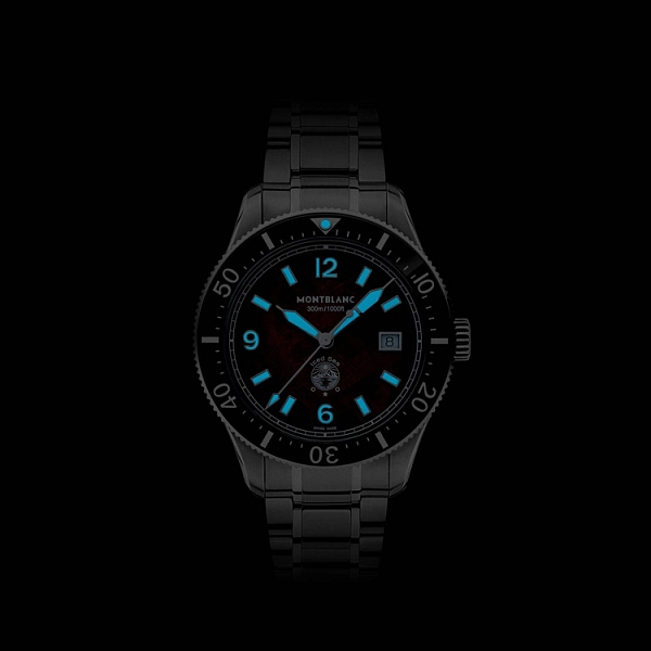 Montblanc Iced Sea Tự động hiển thị ngày 132291