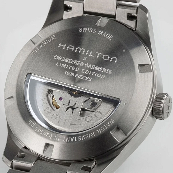 Hamilton Khaki Field Titanium Auto 36mm Phiên bản giới hạn Engineered Garments