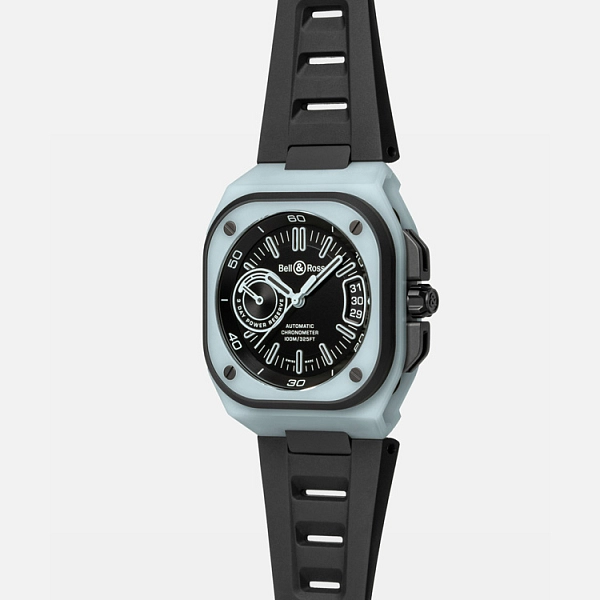 Bell &amp; Ross BR-X5 Xanh dương phát quang BRX5R-BLUM-TC/SRB