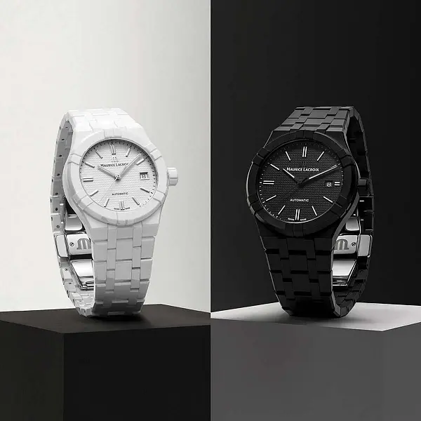 Maurice Lacoix Aikon Tự động Gốm 42mm AI6008-CRM22-330-2