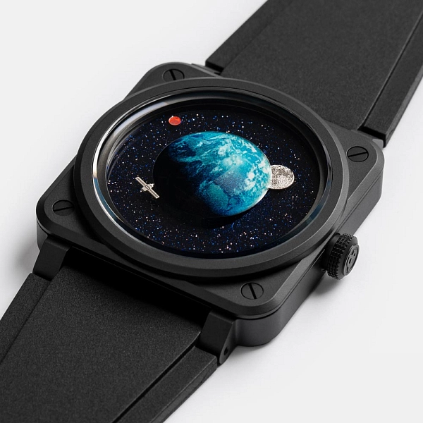 Bell &amp; Ross BR-03 Astro BR03A-EMM-CE/SRB