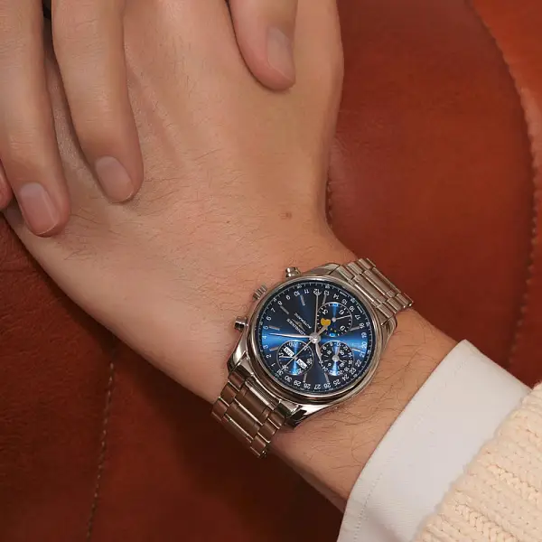 Longines Master Collection Chrono Mặt Trăng L2.673.4.92.6